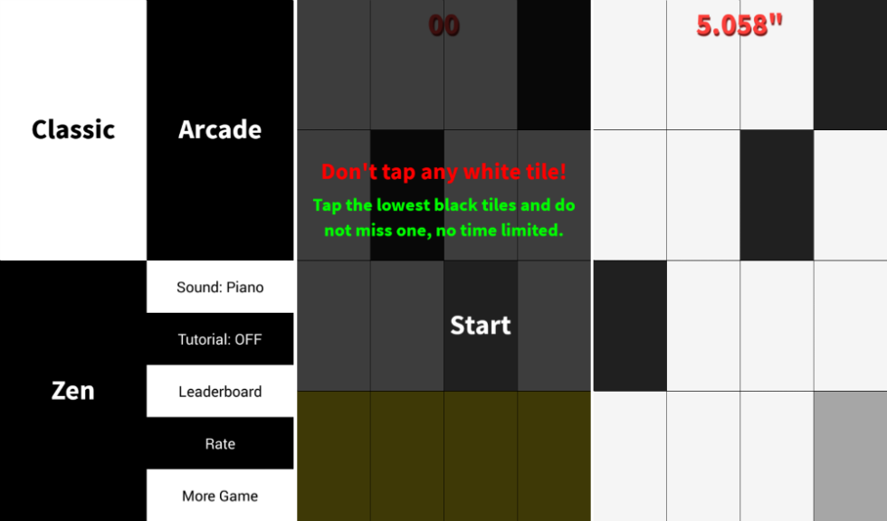 بازی Piano Tiles گوشی آیفون و خرید قسطی گوشی آیفون