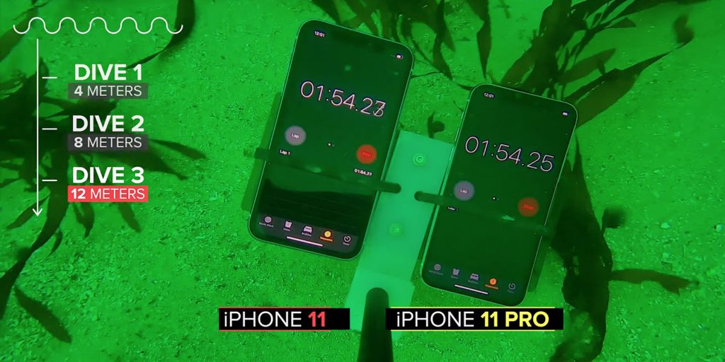 تست ضد آب بودن iPhone 11 و خرید قسطی گوشی آیفون
