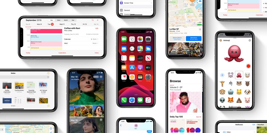 درصد استفاده از iOS13 و خرید قسطی گوشی آیفون