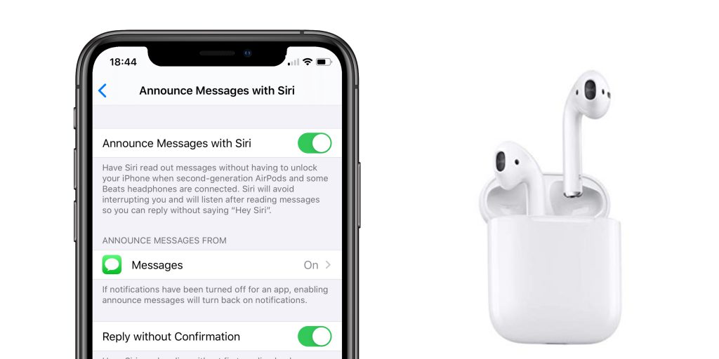 قابلیت اعلان پیغام ها با Siri در ایرپاد اپل و خرید قسطی ایرپاد اپل