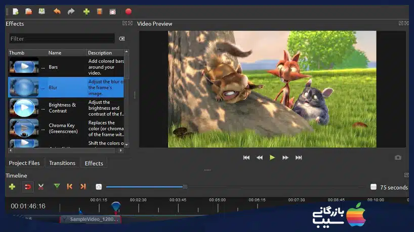 OpenShot اپ رایگان ادیت ویدیو برای مک بوک