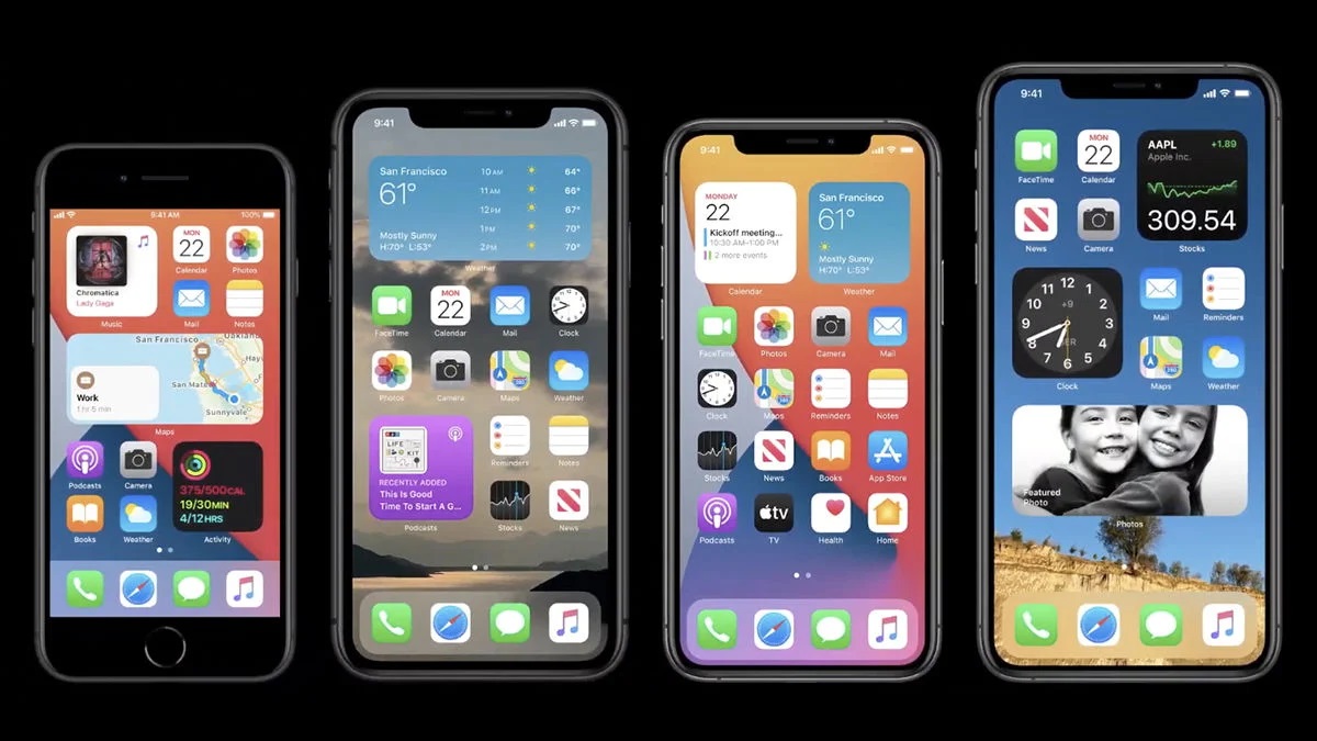 تفاوت iOS 14 و iOS 13