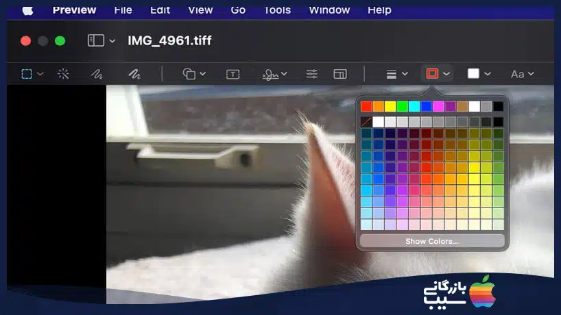 نرم افزار Preview مک