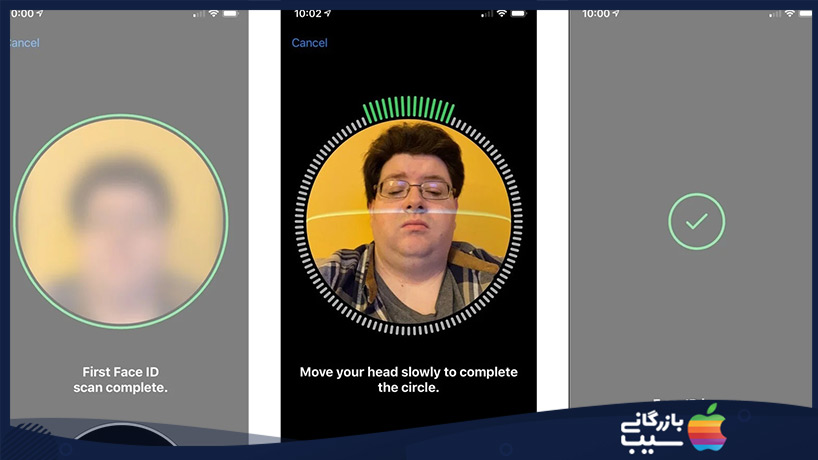 تنظیم Face ID