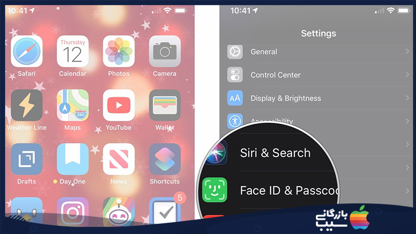 تنظیم Face ID