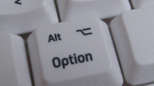 کلید Option Key در مک