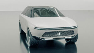 مدل سه بعدی از Apple Car