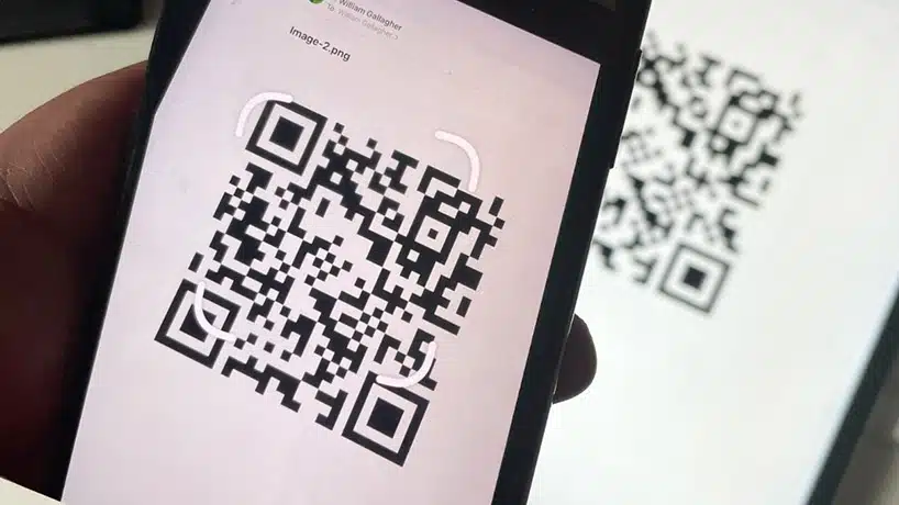 استفاده از وای فای با کد QR