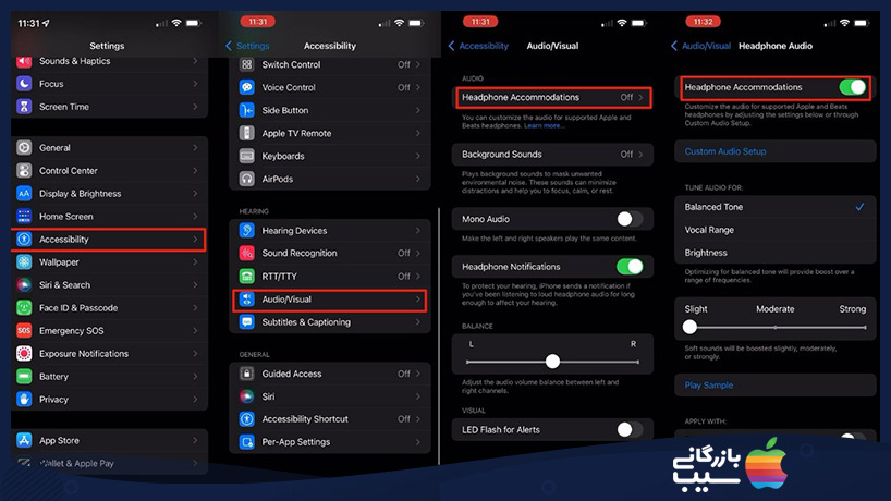 استفاده از Conversation Boost در ایرپاد پرو