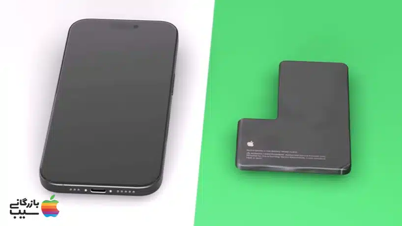 عکسی از باتری ایفون 15 پرو