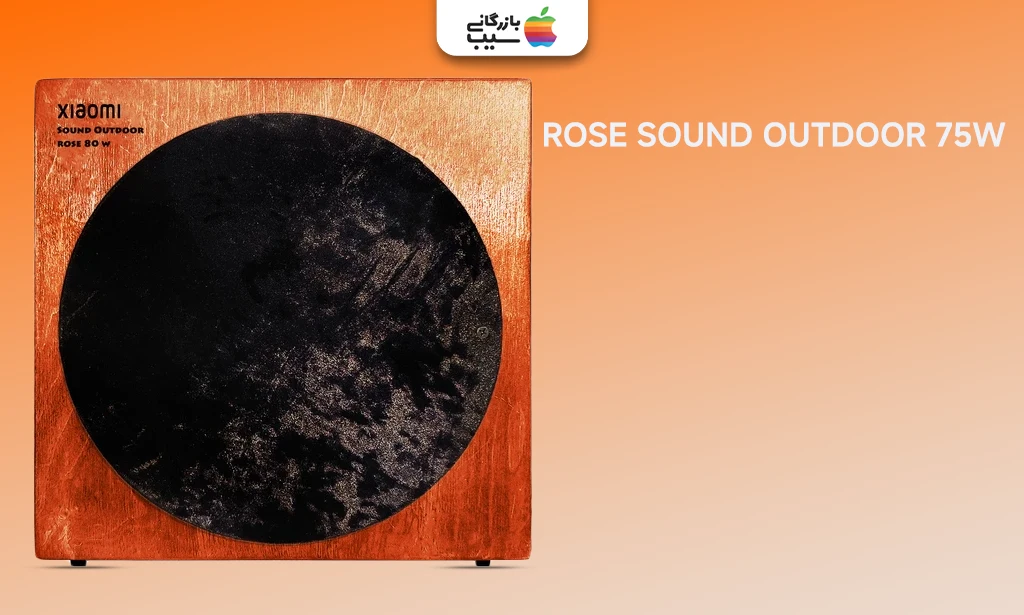 تصویری از مدل Rose Sound Outdoor 75W به عنوان یکی از بهترین اسپیکرهای بلوتوثی شیائومی