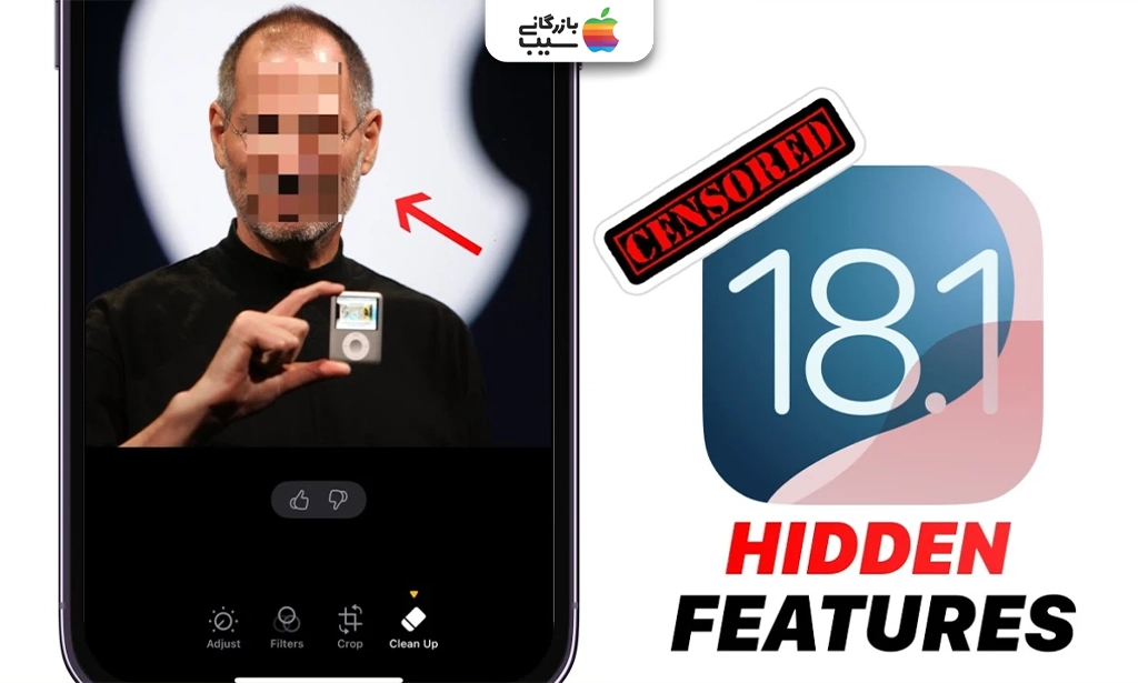 تصویری از برخی ویژگیهای مخفی iOS 18.1 در یک قاب و در کنار هم