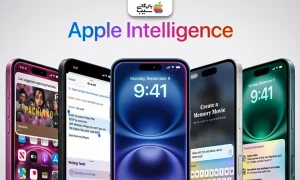 تصویری ار انواع آیفون در بررسی قابلیت‌های نوشتاری Apple Intelligence