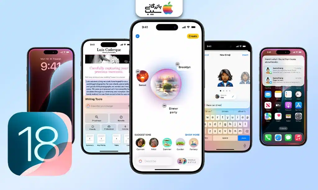 نمایش قابلیت‌های هوش مصنوعی آیفون 16E در سیستم عامل iOS 18