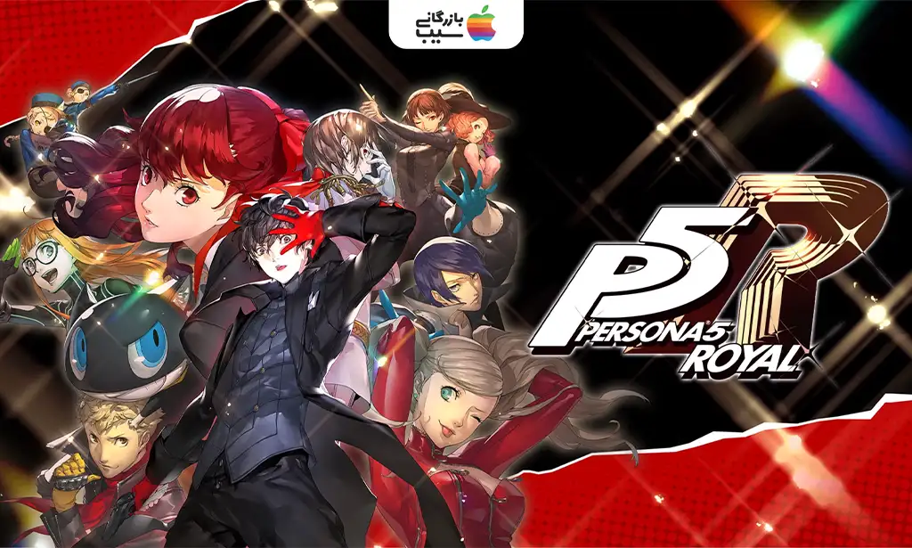 تصویری از Persona 5 Royal که Phantom Thieves در حال برنامهریزی در یک کافه توکیو با گرافیک انیمهای و نورهای شهری هستند برای معرفی بهترین بازی های نینتندو سوییچ
