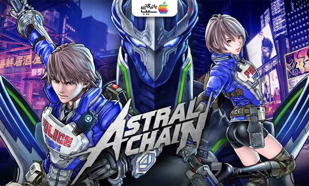 نمایی از بازی Astral Chain که تقابل موجودات ماورایی با دشمنان را نشان میدهد به عنوان یکی از بهترین بازی های نینتندو سوییچ
