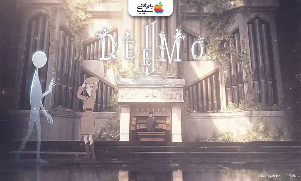 تصویری از شخصیت خیالی پر کنار شحصیت اصلی بازی DEEMO II