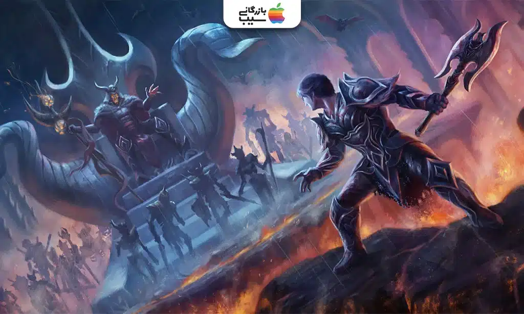 صحنه نبرد قهرمان بازی با هیولا در بازی Vampire’s Fall: Origins RPG