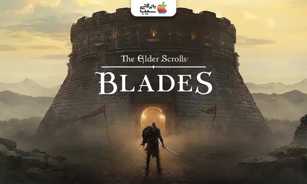 تصویری از The Elder Scrolls: Blades که یک جنگجو در حال مبارزه با یک اژدها