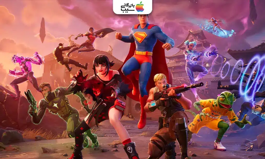 تصویری از Fortnite که بازیکنی در حال ساخت یک سازه چوبی نشان میدهد