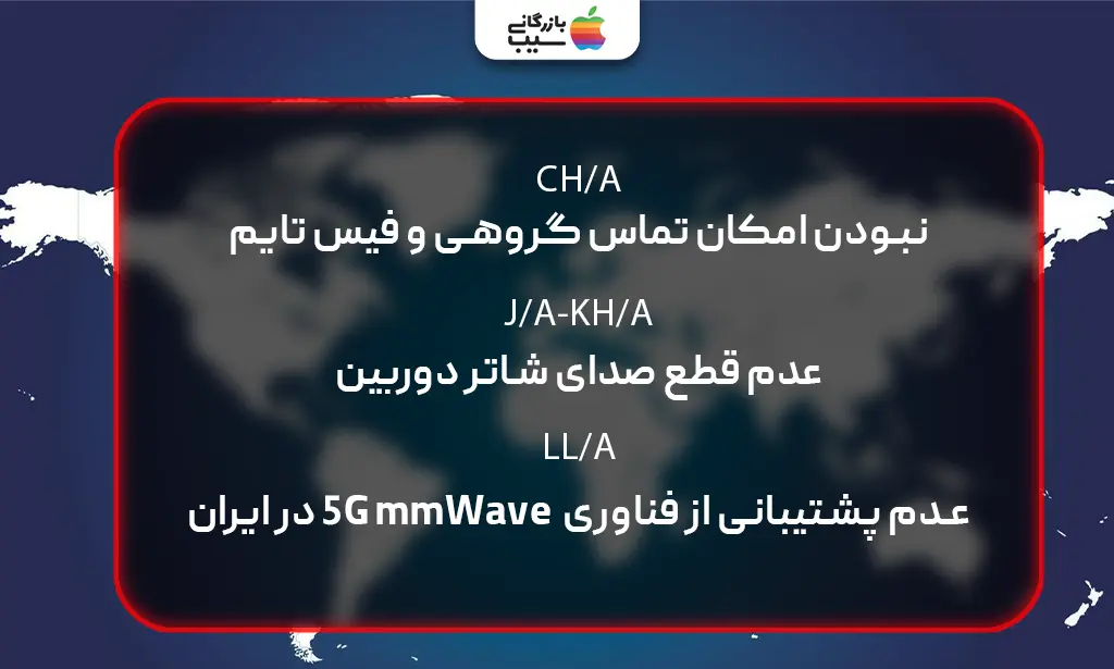 فهرست کاملی از محدودیت‌های سخت‌افزاری و نرم‌افزاری در پارت نامبرهای مختلف و بهترین پارت نامبر برای ایران