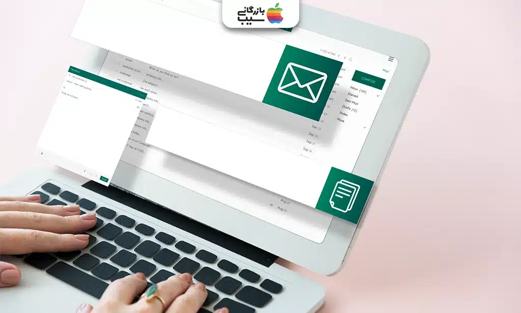 تصویری ازبازیابی رمز عبور دستگاه های اندرویدی از طریق ایمیل در لپتاب با نمایش رابط کاریری