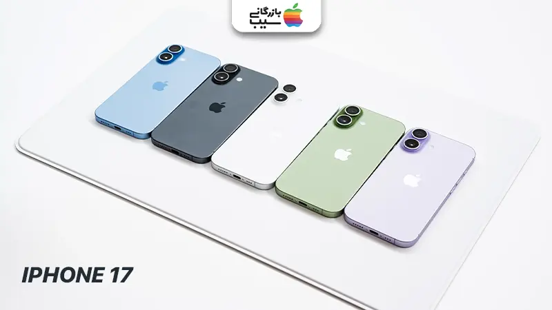 تصویری برای مقایسه طراحی آیفون 17 با آیفون 16