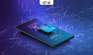 تصویری از نمای یک سیم کارت غیر فیزیکی در صفحه یک گوشی
