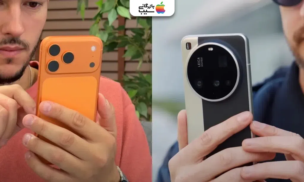 «وقتی بدنه‌ها حرف می‌زنند: Xiaomi Ultra با نمایشگر پشتی، iPhone 17 Pro Max با ظرافت همیشگی اپل.»