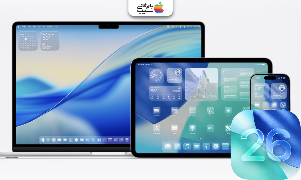 تصویری از مک های سازگار با macos 26 برای ردیابی خودکار سفارش‌های ایمیلی در Apple Wallet