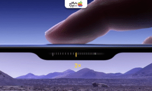 تصویر نمایش دکمه کمرا کنترل آیفون