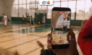 تصویری برای آموزش ضبط همزمان دوربین جلو و عقب آیفون