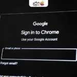 تصویری از صفحه بازیابی جیمیل برای توضیح و آموزش تمامی مراحل