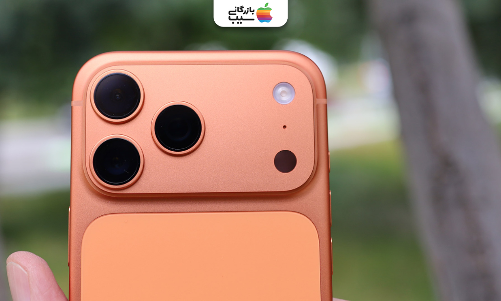 تصویری برای سیستم دوربین ۴۸ مگاپیکسلی Pro Fusion در آیفون ۱۷ پرو