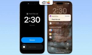 تصویری برای آموزش و بررسی کامل افزودن یادآورهای شبیه آلارم در آیفون