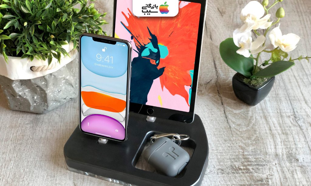 تصویری برای قرار دادن ایرپاد در کیس و باز کردن درب آن