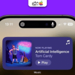تصویری برای آموزش دسترسی سریع ChatGPT با دکمه اکشن آیفون