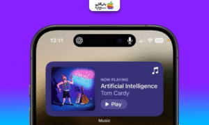 تصویری برای آموزش دسترسی سریع ChatGPT با دکمه اکشن آیفون