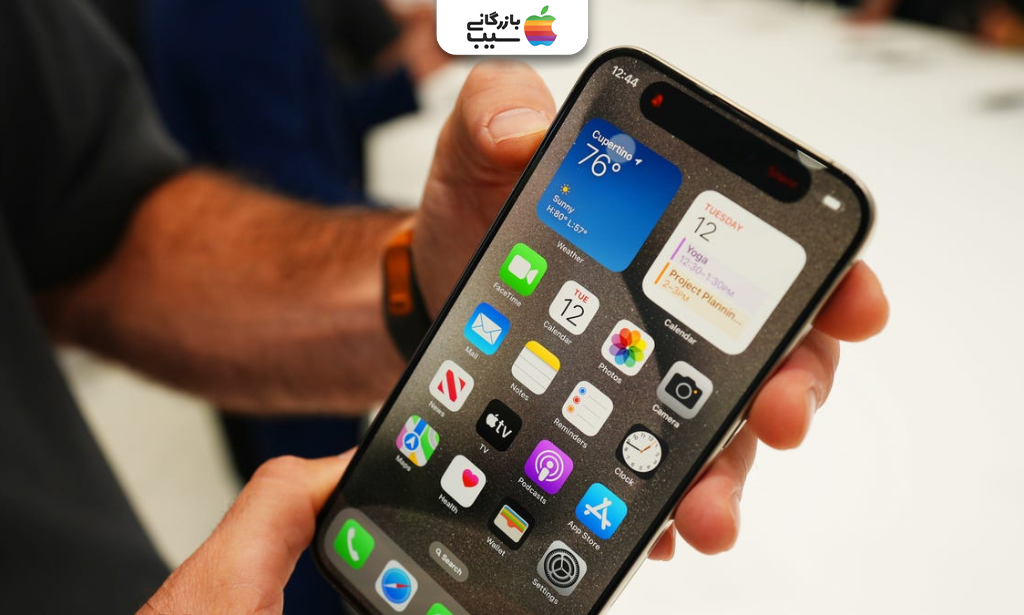 تصویری برای بیان اینکه چگونه از دسترسی سریع ChatGPT با دکمه اکشن آیفون استفاده کنیم؟