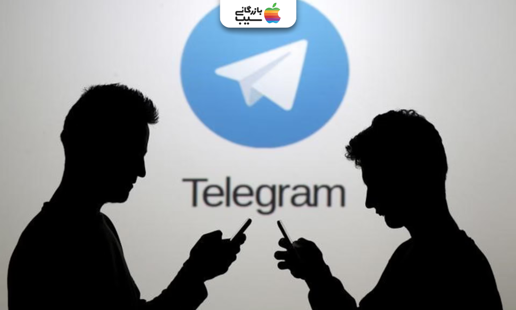 تصویر دو مرد درحال صحبت درباره اینکه تلگرام چقدر امن است؟
