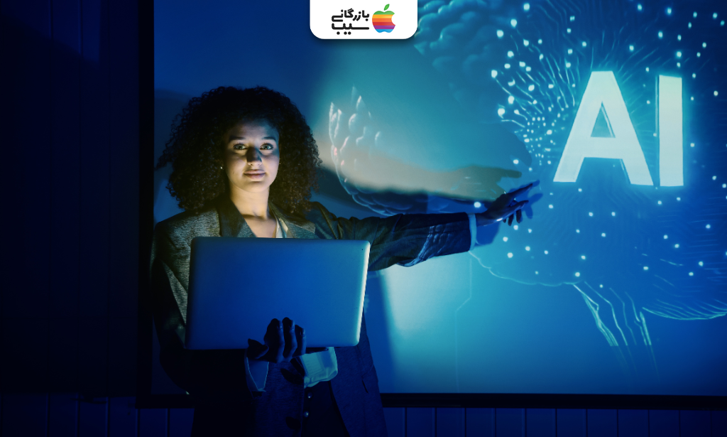 تصویری که نشان میدهد هوش مصنوعی چگونه فرآیند طراحی پاورپوینت را متحول کرده است