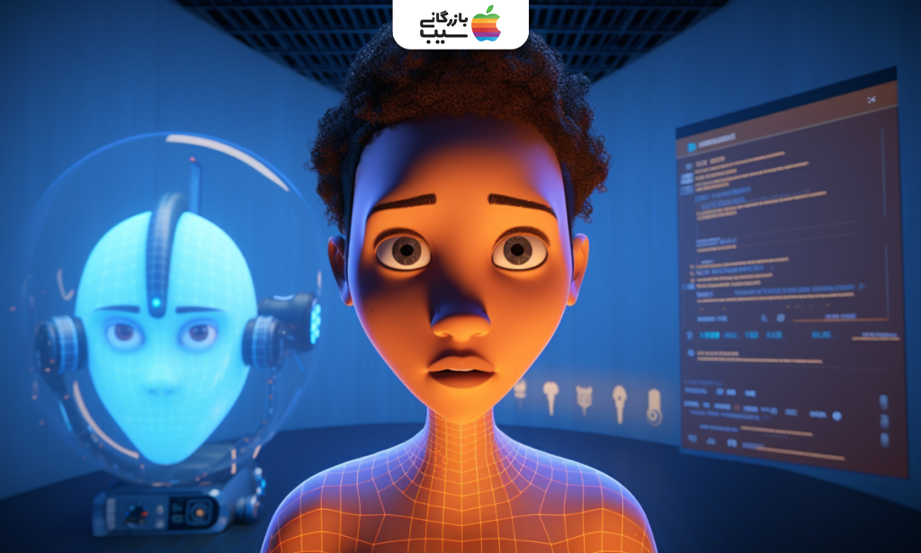 تصویری از فردی درحال استفاده از هوش مصنوعی برای ساخت ویدیوها