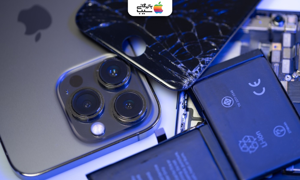 تصویری برای تعویض باتری آیفون ۱۶ پرو مکس