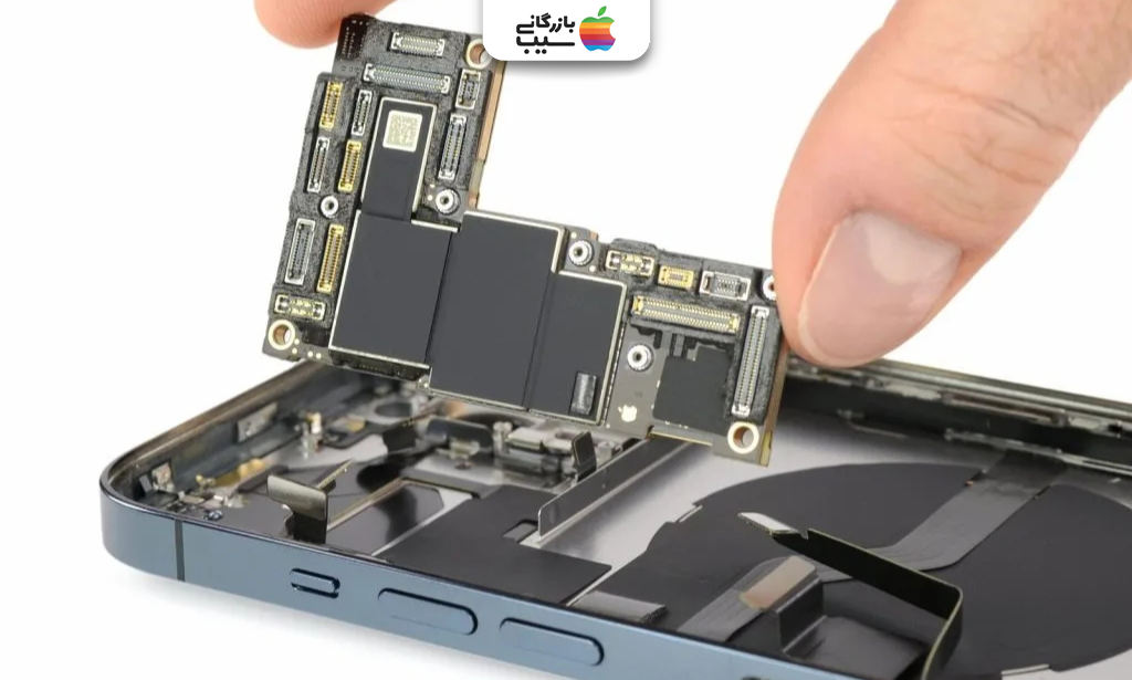 تصویری از راهنمای تشخیص خرابی قطعات آیفون ۱۵ پرو