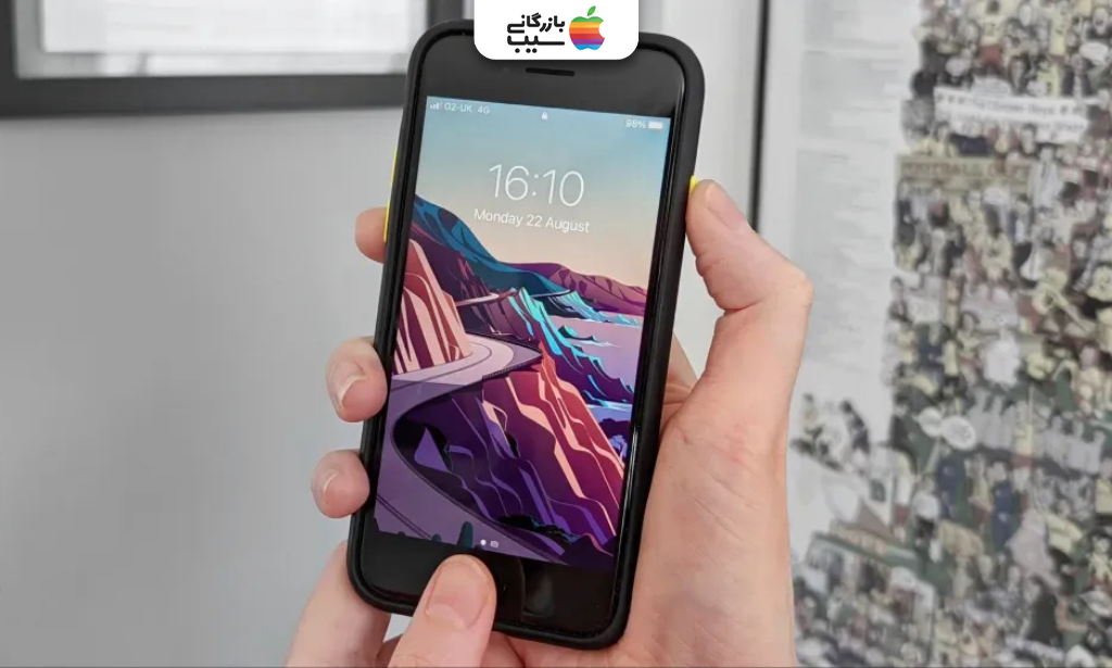 تصویری از آموزش اسکرین شات گرفتن در گوشیهای آیفون دارای دکمه Home