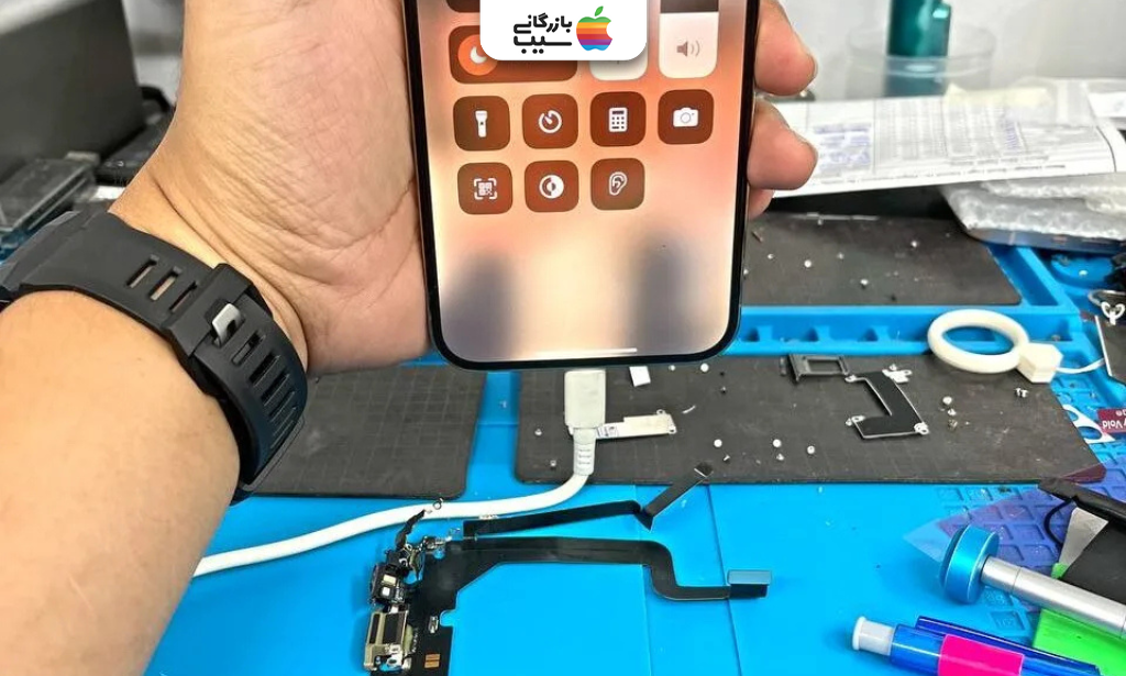 تصویری از ویژگی‌های مرکز تعمیرات اپل بازرگانی سیب