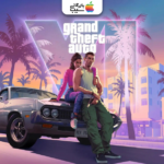 تصویر رسمی بازی GTA 6 با حضور شخصیت‌های اصلی جیسون و لوسیا در شهر وایس سیتی