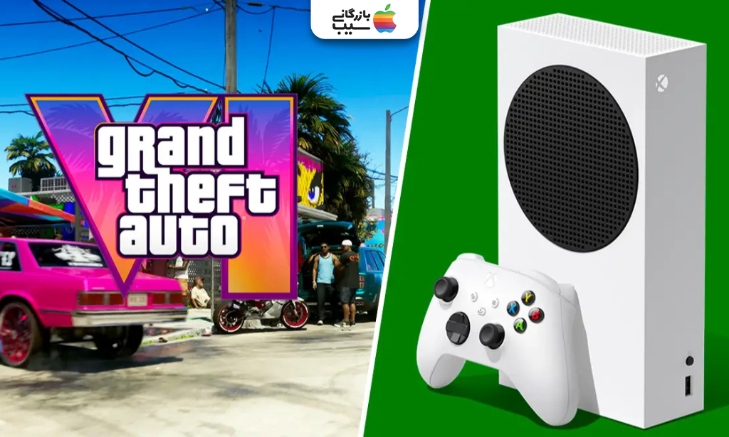 لوگوی بازی GTA 6 در کنار کنسول Xbox و معرفی پلتفرم‌های عرضه بازی