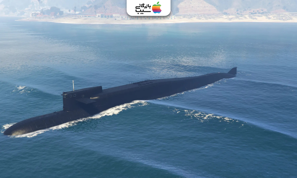 زیردریایی GTA V در آب‌های اطراف لس سانتوس