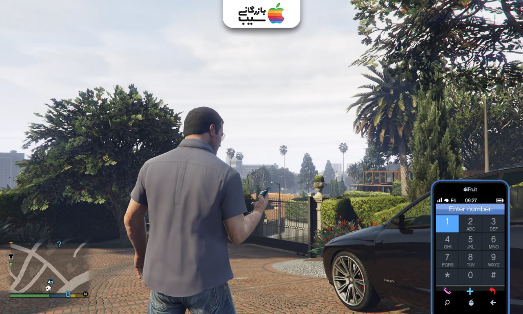 وارد کردن شماره رمز GTA V از طریق تلفن همراه داخل بازی